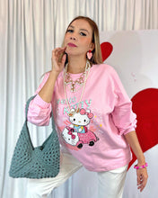 Cargar imagen en el visor de la galería, Sudadera Rosa Hello Kitty
