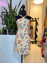 Cargar imagen en el visor de la galería, Vestido halter estampado frutas
