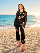Cargar imagen en el visor de la galería, Set top, ensamble &amp; pantalón con lentejuela
