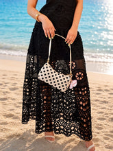 Cargar imagen en el visor de la galería, Maxi vestido negro tirantes
