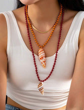 Cargar imagen en el visor de la galería, Set collares caracoles
