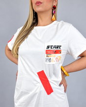 Cargar imagen en el visor de la galería, Vestido midi blanco
