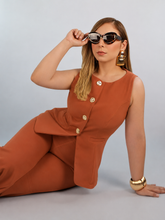 Cargar imagen en el visor de la galería, Set chaleco &amp; pantalón chedron
