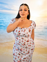 Cargar imagen en el visor de la galería, Vestido floral escote en espalda
