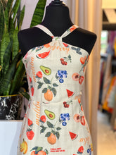 Cargar imagen en el visor de la galería, Vestido halter estampado frutas
