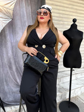 Cargar imagen en el visor de la galería, Set chaleco &amp; pantalón negro
