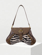 Cargar imagen en el visor de la galería, Bolso animal print combinado
