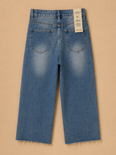 Cargar imagen en el visor de la galería, Pantalón denim wide leg
