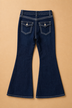 Cargar imagen en el visor de la galería, Pantalón denim campana
