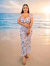 Cargar imagen en el visor de la galería, Vestido floral escote en espalda
