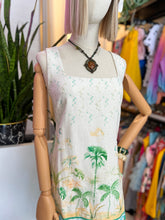 Cargar imagen en el visor de la galería, Vestido lino estampado playa
