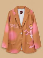 Cargar imagen en el visor de la galería, Blazer estampado Pantera Rosa
