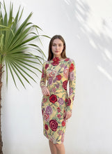 Cargar imagen en el visor de la galería, Vestido algodon estampado floral
