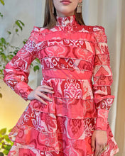 Cargar imagen en el visor de la galería, Vestido rosa floral
