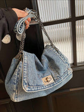 Cargar imagen en el visor de la galería, Bolso denim

