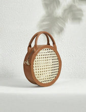 Cargar imagen en el visor de la galería, Bolso círculo bejuco

