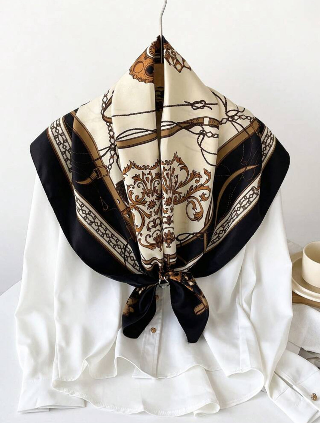 Pashmina estampado marinero