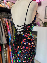 Cargar imagen en el visor de la galería, Vestido lentejuela tornasol
