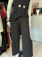 Cargar imagen en el visor de la galería, Set chaleco &amp; pantalón negro
