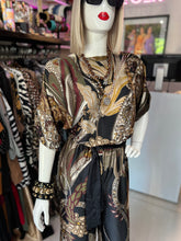 Cargar imagen en el visor de la galería, Palazzo estampado negro
