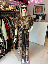 Cargar imagen en el visor de la galería, Palazzo estampado negro
