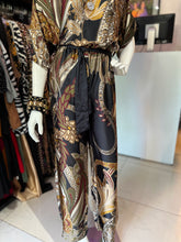 Cargar imagen en el visor de la galería, Palazzo estampado negro
