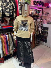 Cargar imagen en el visor de la galería, Sudadera camel tigre
