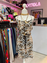 Cargar imagen en el visor de la galería, Vestido lino animal print
