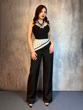 Cargar imagen en el visor de la galería, Palazzo negro straple
