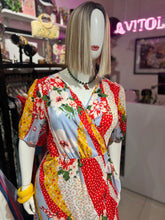 Cargar imagen en el visor de la galería, Vestido envolvente estampado

