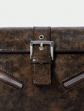 Cargar imagen en el visor de la galería, Bolso efecto piel café
