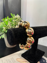 Cargar imagen en el visor de la galería, Pulsera elástico perlas doradas
