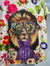 Cargar imagen en el visor de la galería, Playera estampado leon

