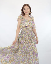 Cargar imagen en el visor de la galería, Vestido estampado floral lavanda
