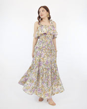 Cargar imagen en el visor de la galería, Vestido estampado floral lavanda
