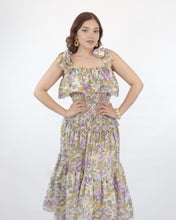Cargar imagen en el visor de la galería, Vestido estampado floral lavanda
