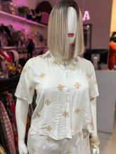 Cargar imagen en el visor de la galería, Set camisa &amp; pantalon bordado
