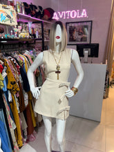 Cargar imagen en el visor de la galería, Romper beige con moños
