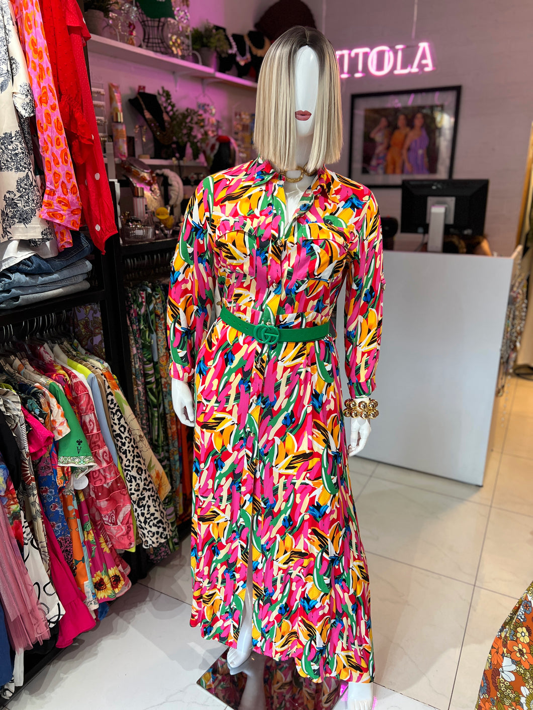 Maxi vestido colores