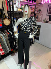 Cargar imagen en el visor de la galería, Palazzo un hombro zebra
