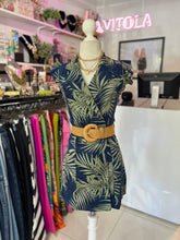 Cargar imagen en el visor de la galería, Vestido lino estampado

