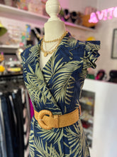 Cargar imagen en el visor de la galería, Vestido lino estampado
