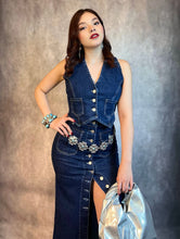 Cargar imagen en el visor de la galería, Chaleco denim

