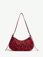 Cargar imagen en el visor de la galería, Bolso animal print rojo
