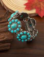 Cargar imagen en el visor de la galería, Pulsera elástico turquesa
