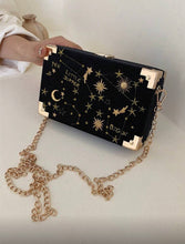 Cargar imagen en el visor de la galería, Bolso terciopelo con aplicaciones
