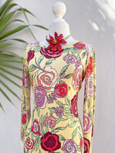 Cargar imagen en el visor de la galería, Vestido algodon estampado floral
