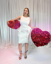 Cargar imagen en el visor de la galería, Vestido midi blanco
