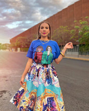 Cargar imagen en el visor de la galería, Falda tableada estampada
