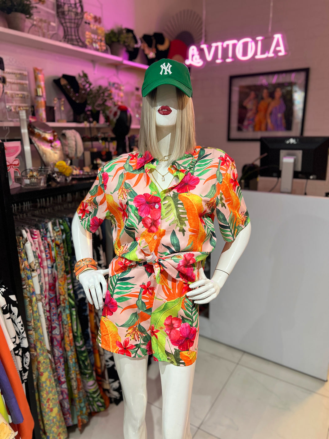 Set camisa & short tropical
